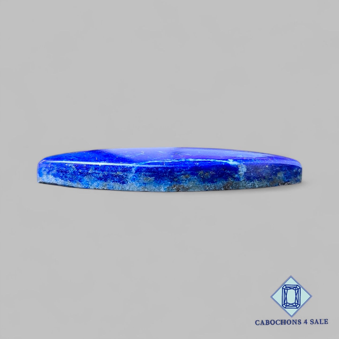 Cabujones de lapislázuli natural de talla marquesa de 43 x 17 x 5 mm, de Chile, disponibles para la venta.