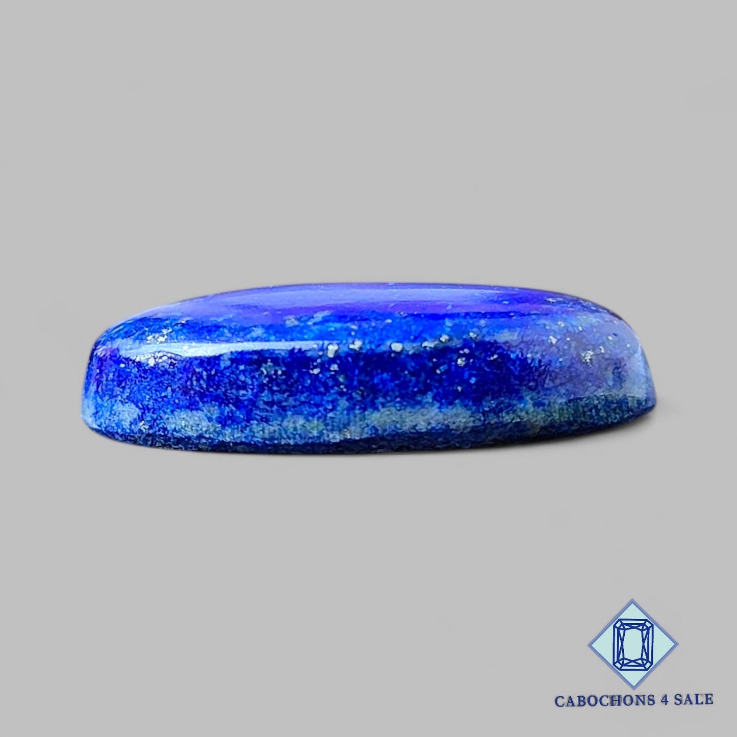 Cabujones ovalados de lapislázuli natural de 24 x 16 x 6 mm, de Chile, disponibles para la venta.