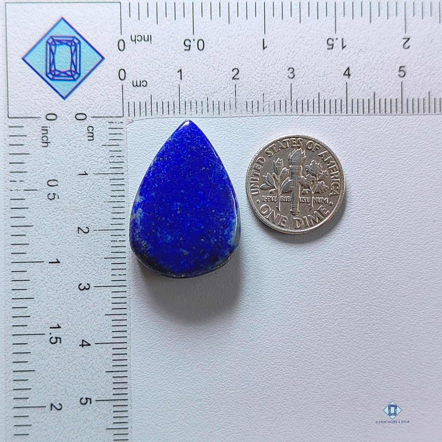 Lapis Lazuli Pear Cabochons