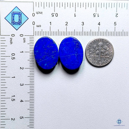 Lapis Lazuli Oval Pairs