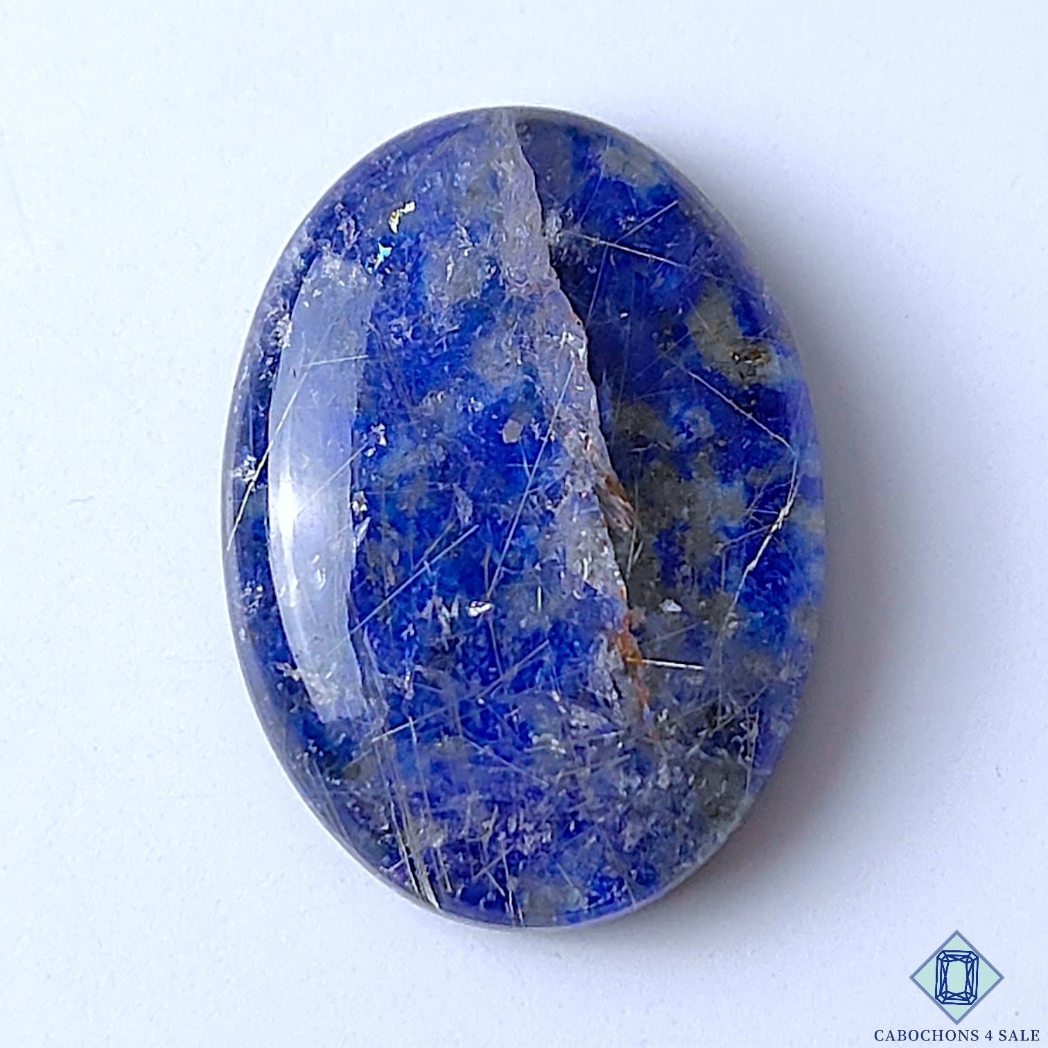 Lapis Lazuli Rutile Quartz Doublet