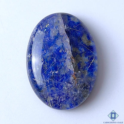 Lapis Lazuli Rutile Quartz Doublet
