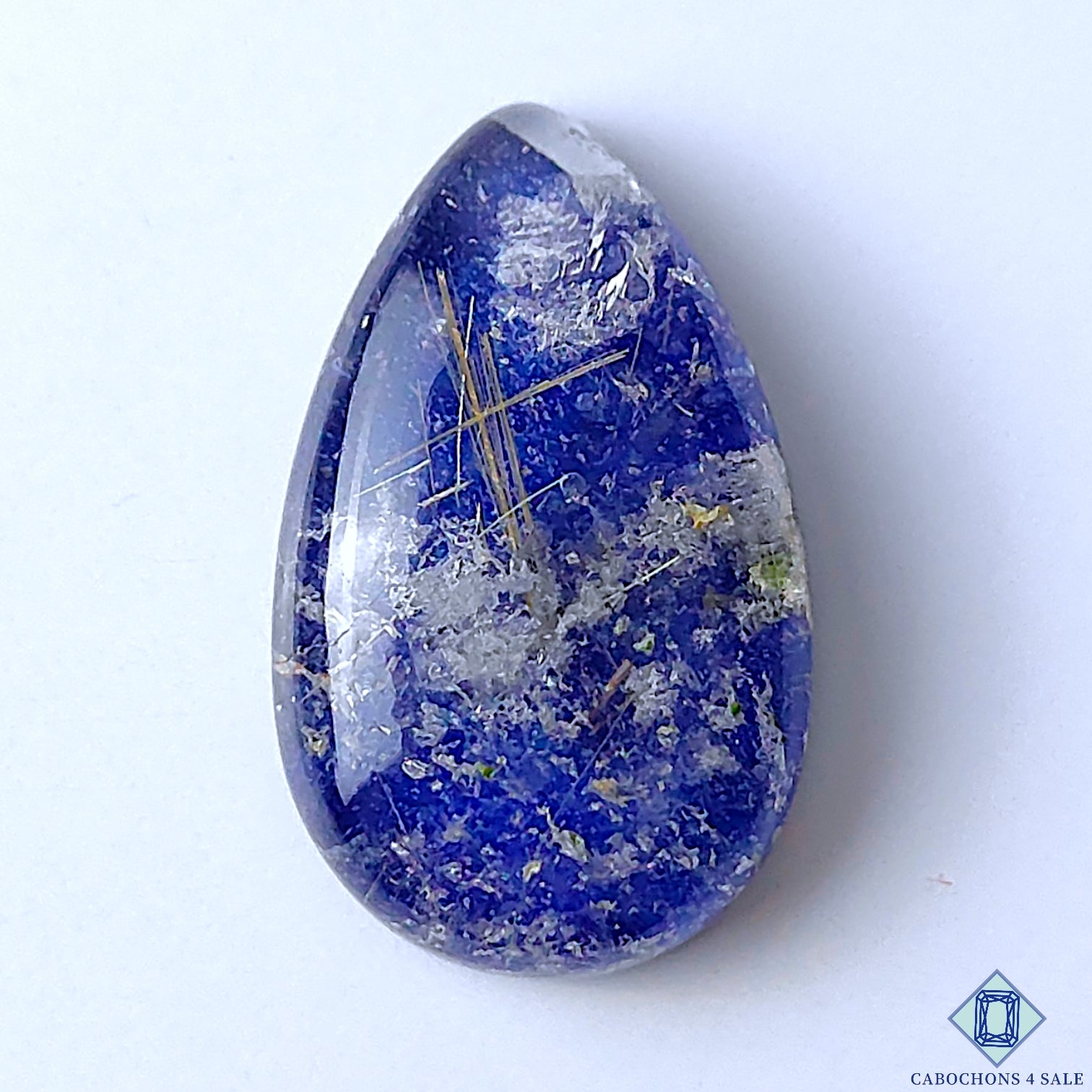 Lapis Lazuli Rutile Quartz Doublet