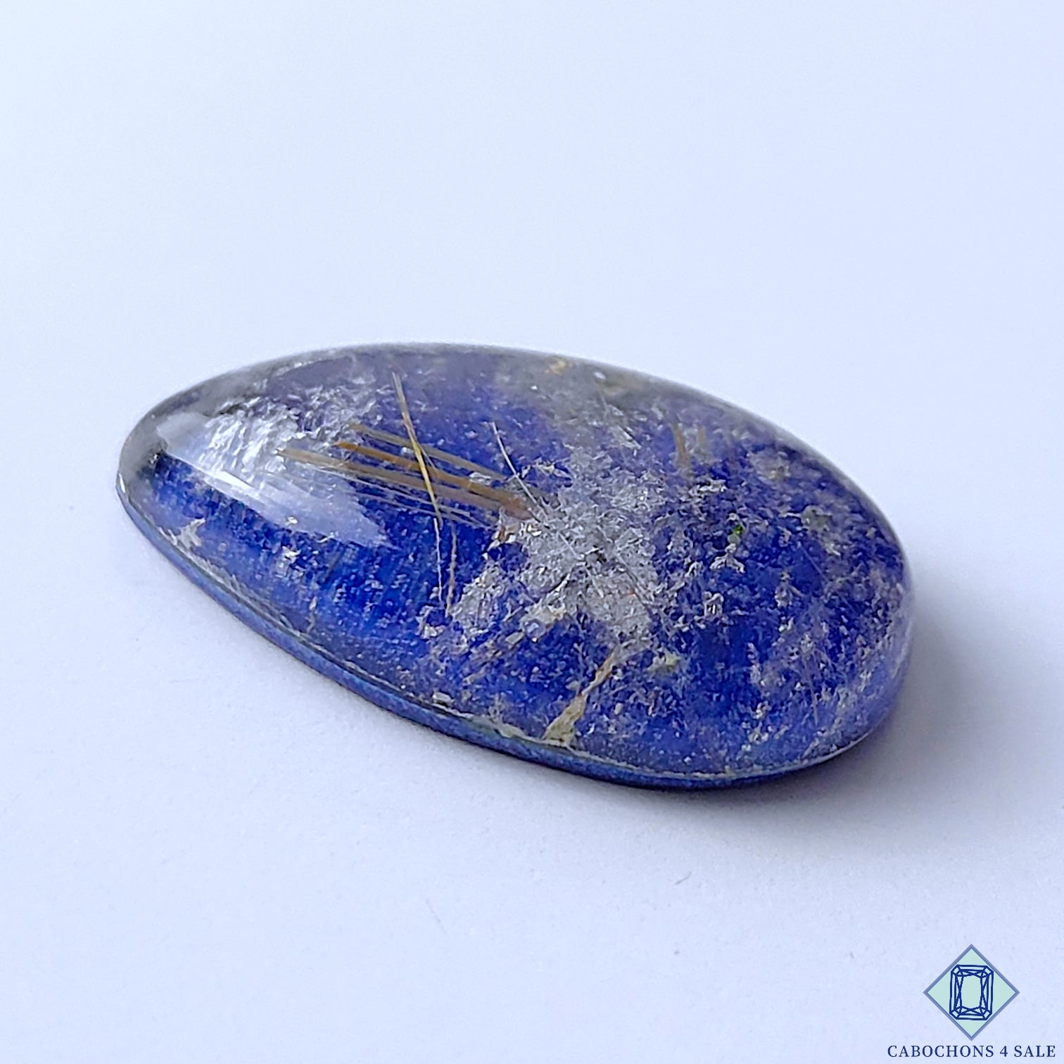 Lapis Lazuli Rutile Quartz Doublet