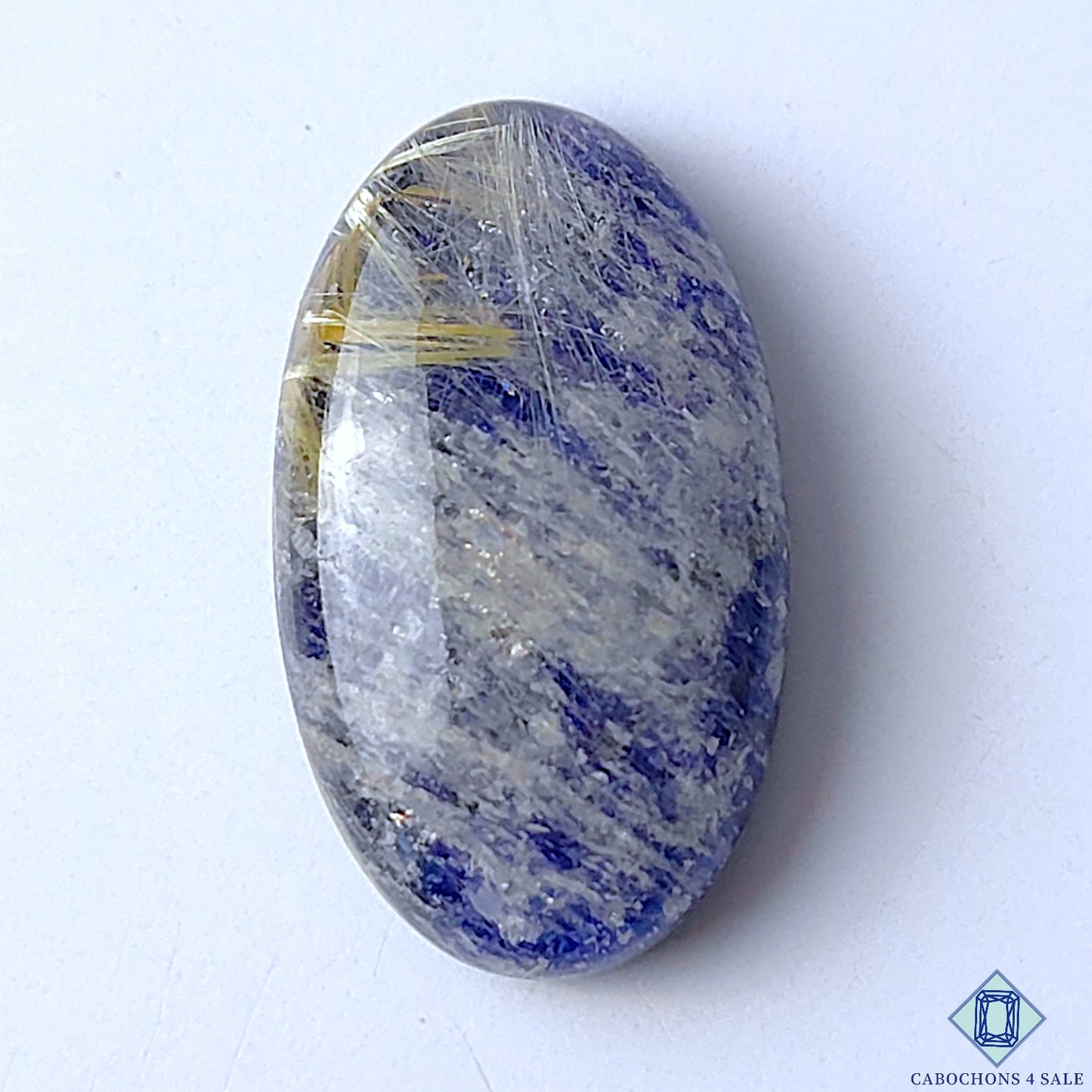 Lapis Lazuli Rutile Quartz Doublet