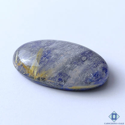 Lapis Lazuli Rutile Quartz Doublet