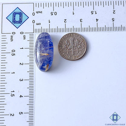 Lapis Lazuli Rutile Quartz Doublet