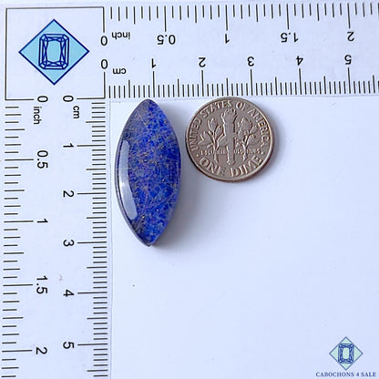 Lapis Lazuli Rutile Quartz Doublet