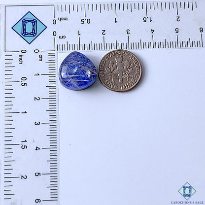 Lapis Lazuli Rutile Quartz Doublet