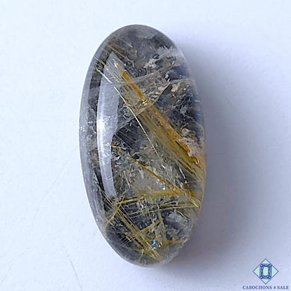 Lapis Lazuli Rutile Quartz Doublet