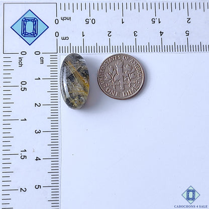 Lapis Lazuli Rutile Quartz Doublet