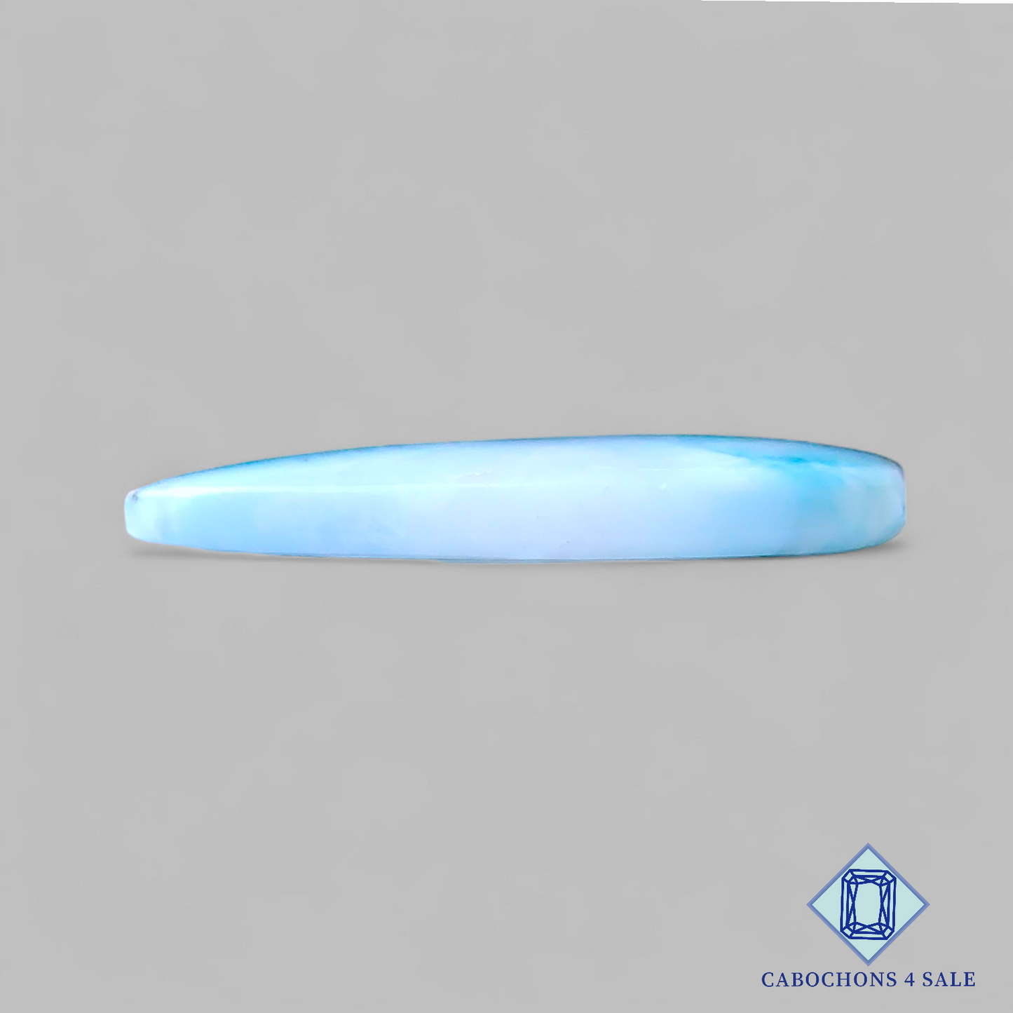 Larimar Pear Cabochons 42*21*5mm