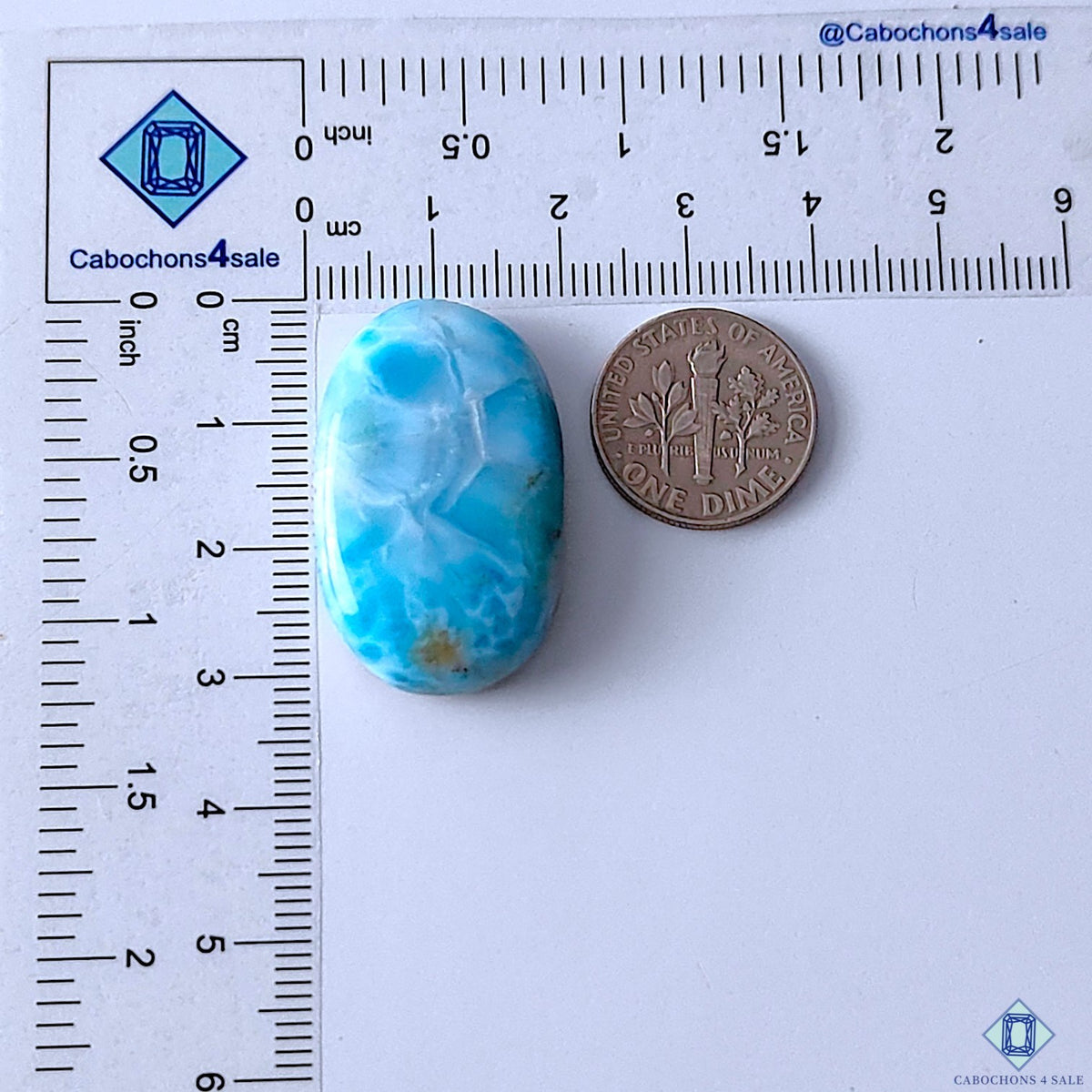 0-Larimar-C4sw22950-2-Oval-Blue-mm-Cabochons-Opaque-0
