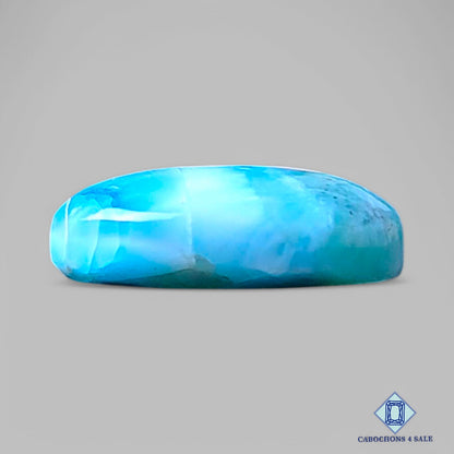 Natural Larimar Gemstone  Oval Cabochons 21*15*7mm from Dominican Republic available for sale
