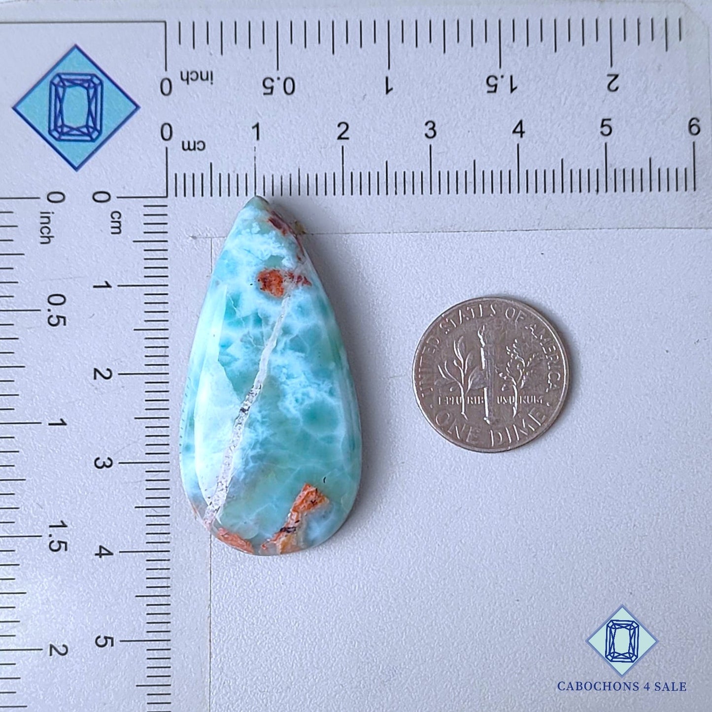 Natural Seam Agate Gemstone  Round Cabochons 40*20*6mm from Morocco available for sale