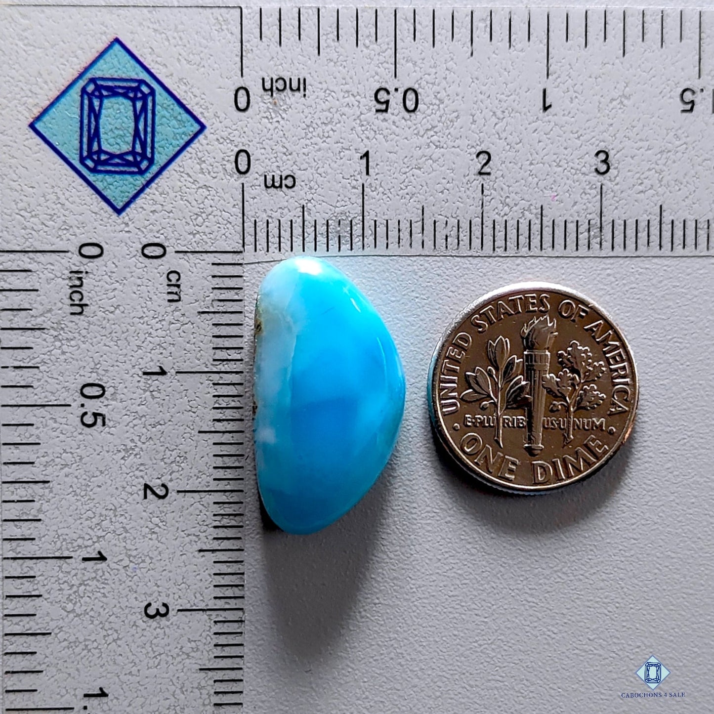 Larimar Fancy Cabochons