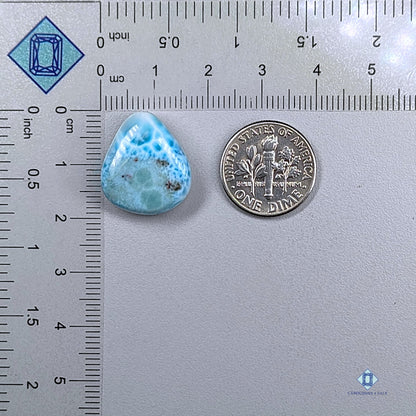 Larimar Pear Cabochons