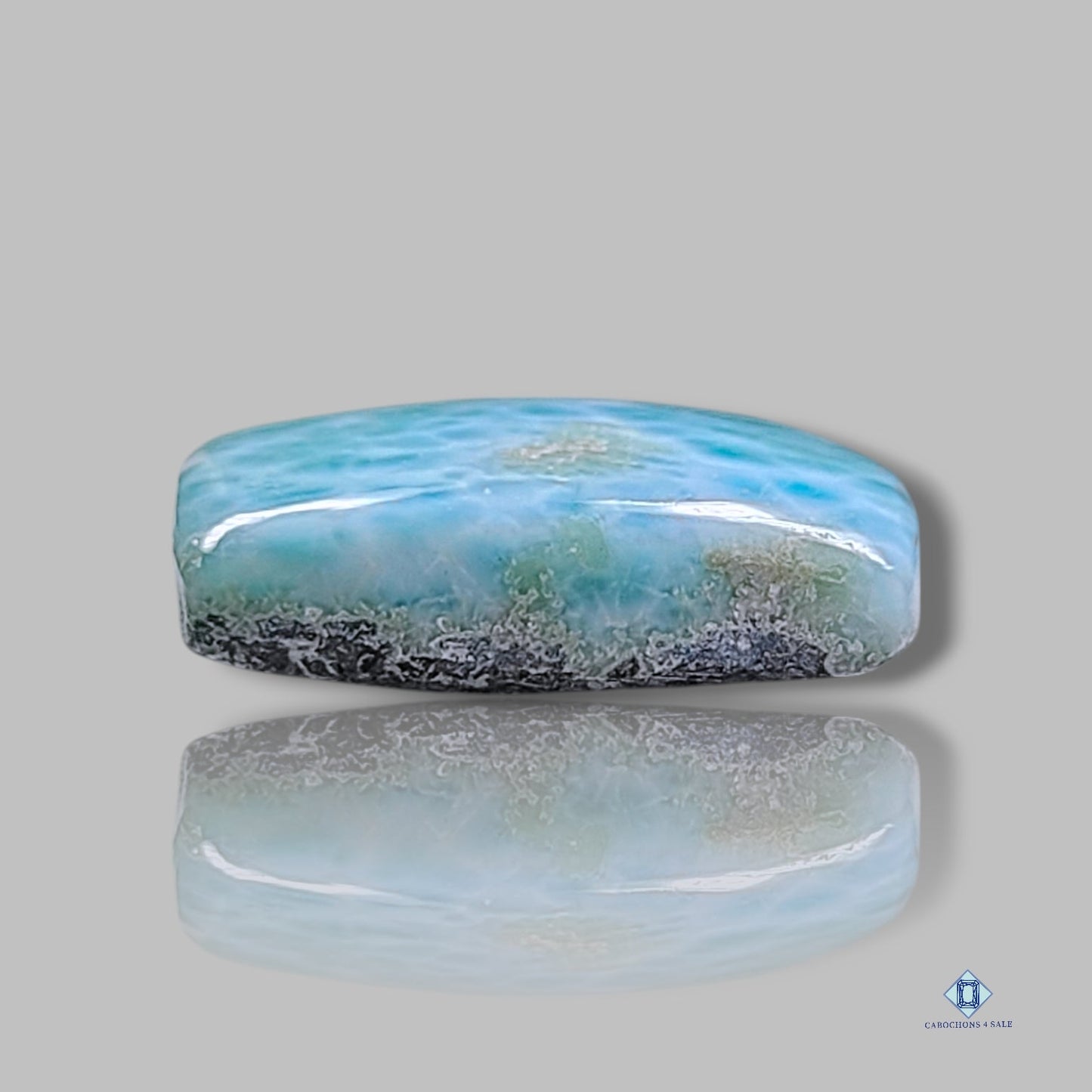 Larimar Cushion Cabochons