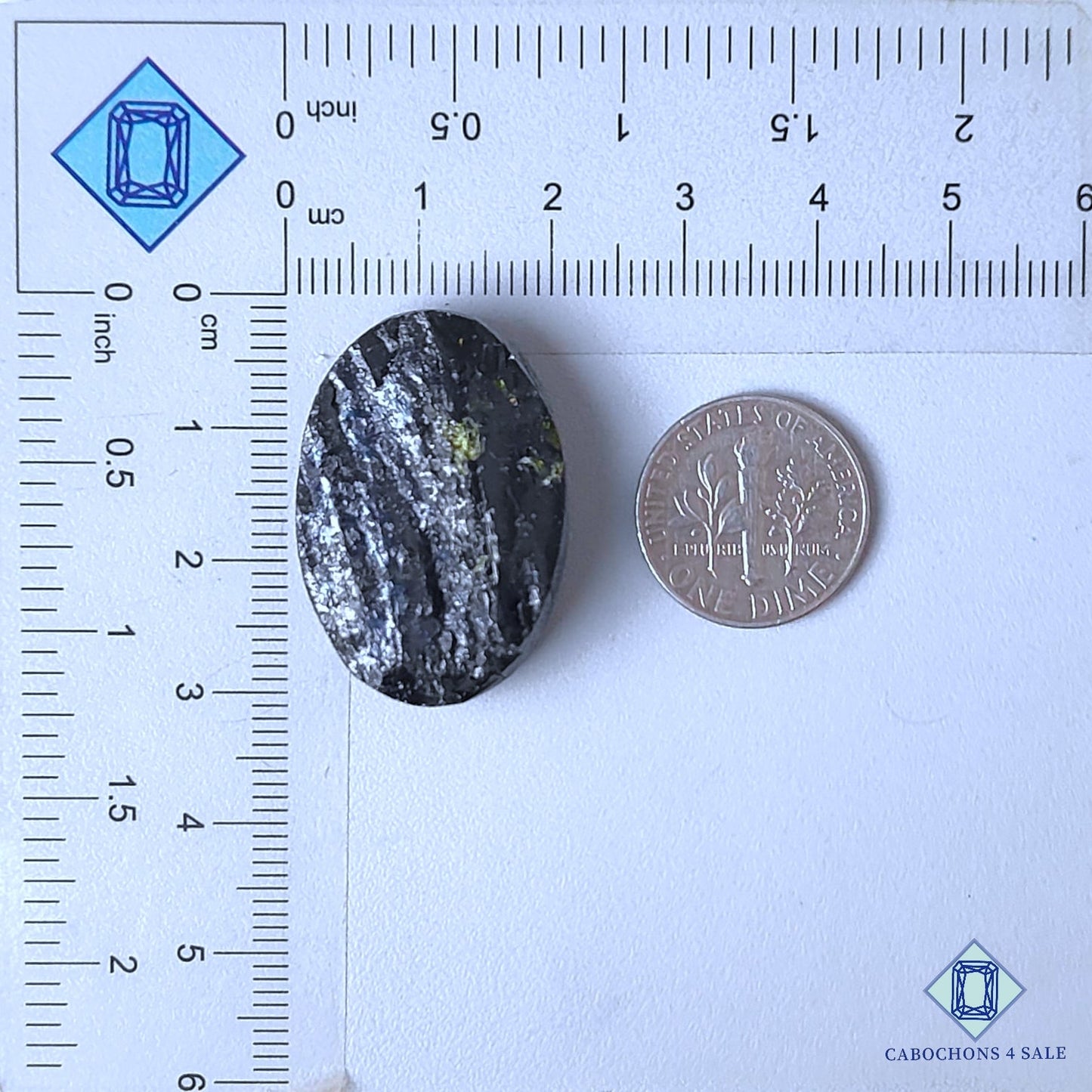 Natural Lava Gemstone  Oval Druzy 29*20*9mm from USA  available for sale