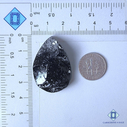 Natural Lava Gemstone  Pear Druzy 35*24*12mm from USA  available for sale