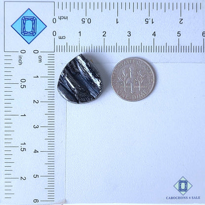 Natural Lava Gemstone  Pear Druzy 20*18*6mm from USA  available for sale