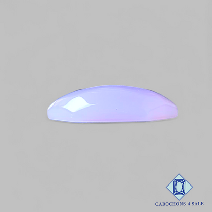 Lavender Chalcedony Hexagon Cabochons