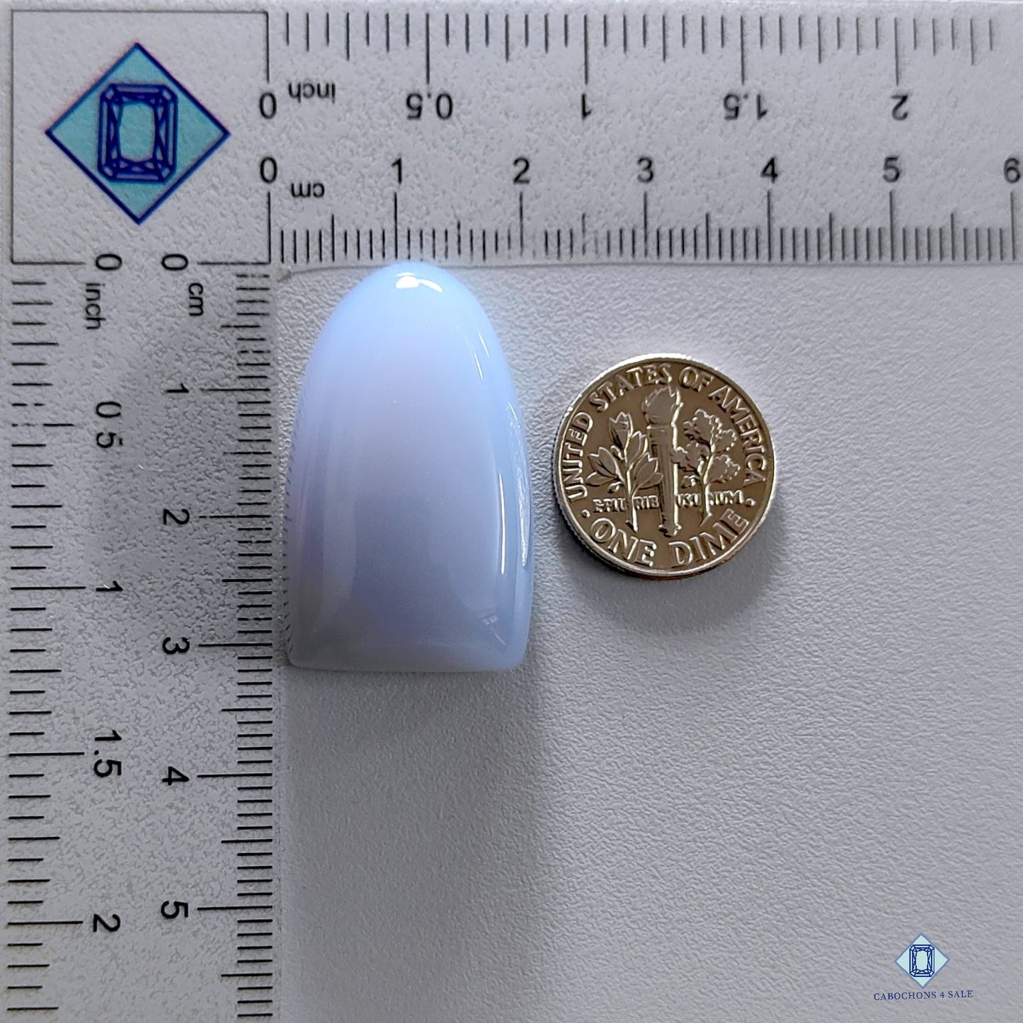 Lavender Chalcedony Fancy Cabochons