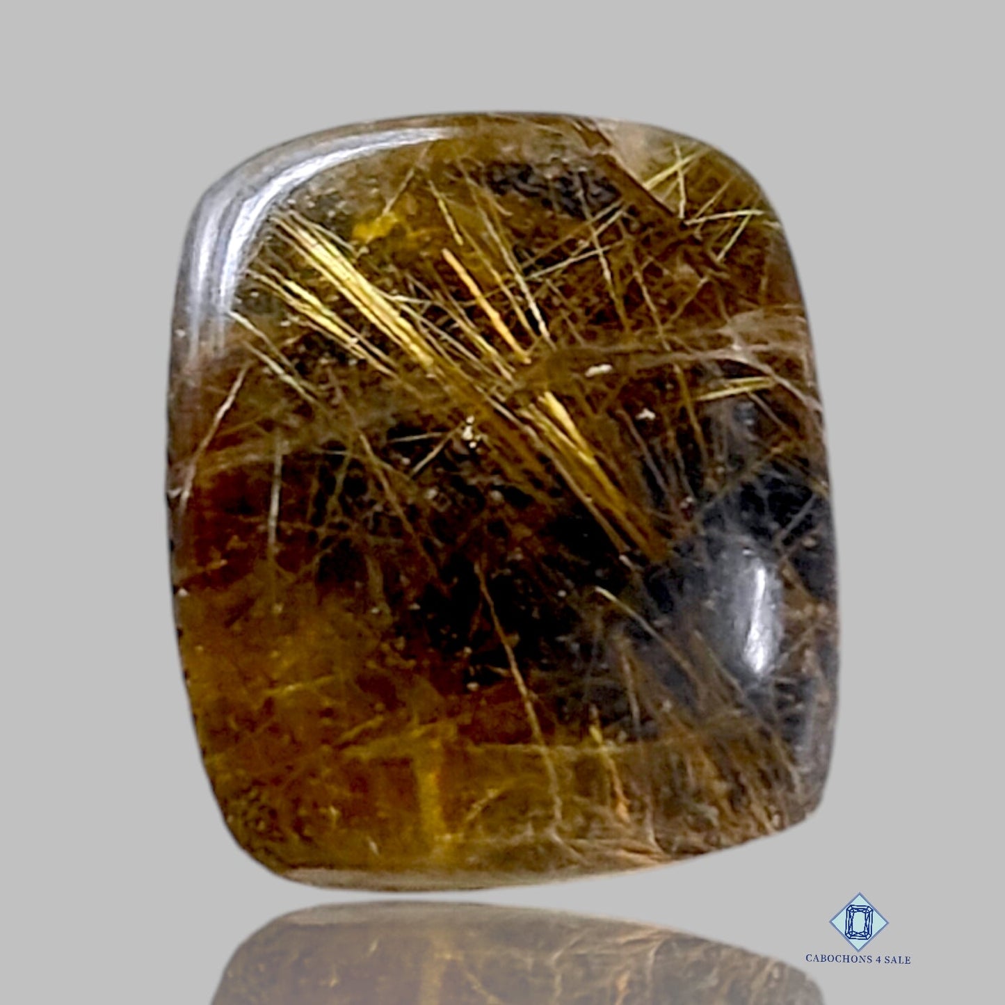 Labradorite +  Rutile  Quartz Doublets