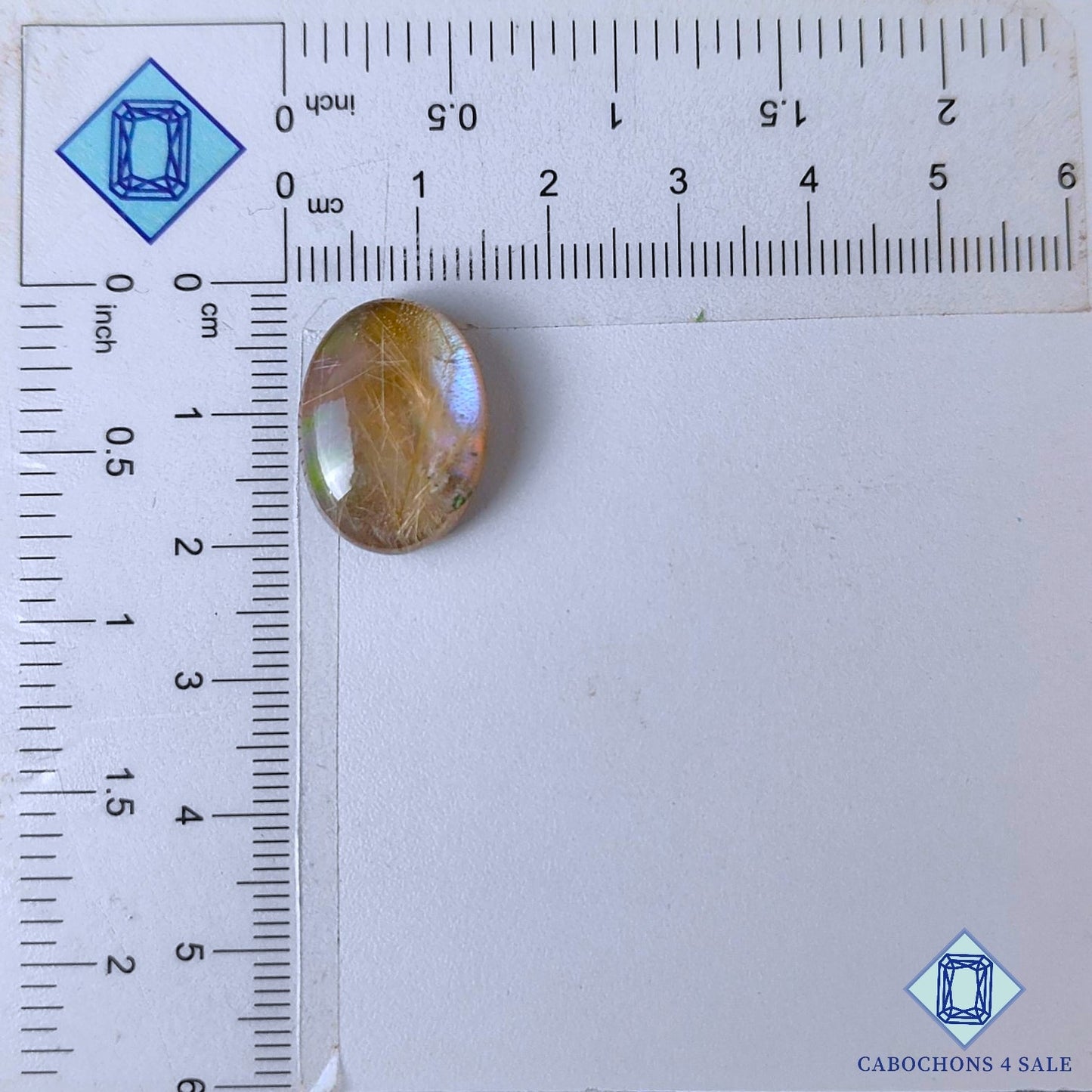 Lebradorite + Crystal Quartz Doublet Gemstone  Oval Doublets 19*14*7mm available for sale