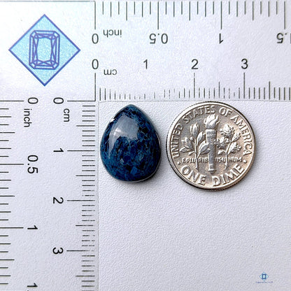 Leland Blue Stone Pear Cabochons