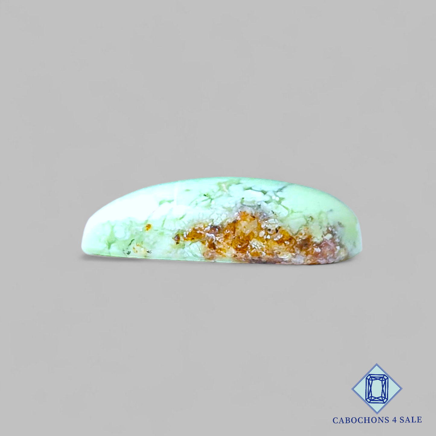 Lemon Chrysoprase Pear Cabochons