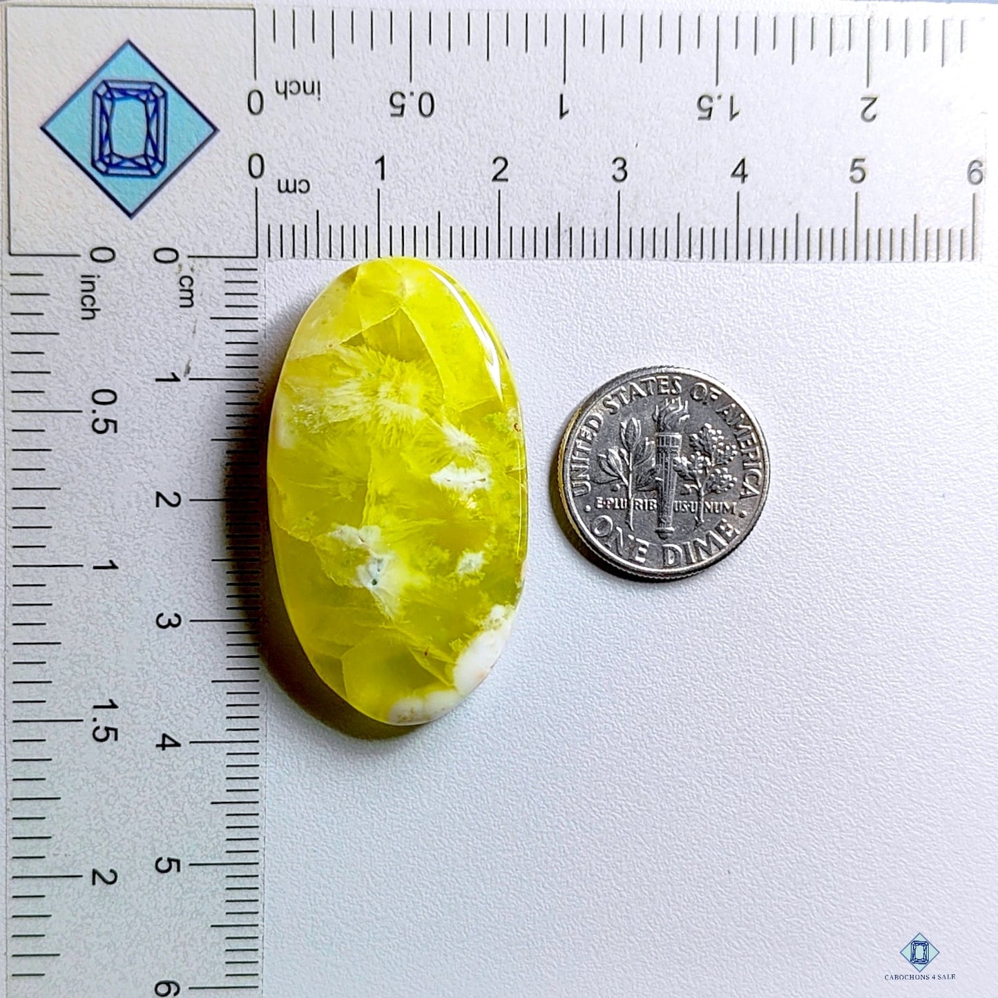 Lemon Quartz Oval Cabochons