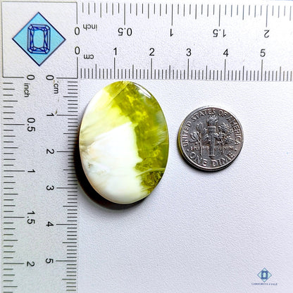 Lemon Quartz Oval Cabochons