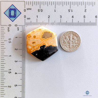 Jasper Hexagon Cabochons