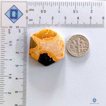 Jasper Hexagon Cabochons