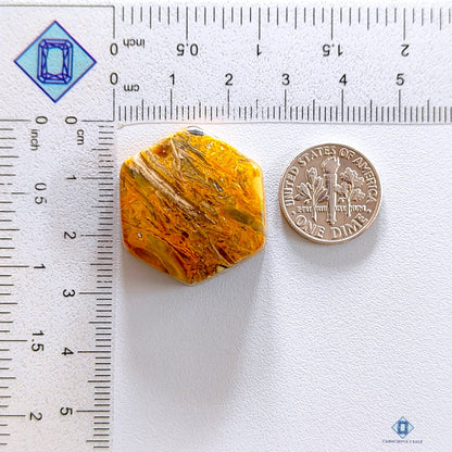 Jasper Hexagon Cabochons