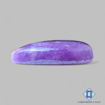 Cabujones de lepidolita en forma de pera de 18 x 13 x 5 mm