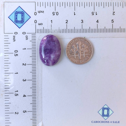Lepidolite Oval Cabochons 20*14*5mm