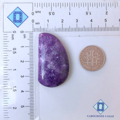 Lepidolite Fancy Cabochons 37*21*6mm