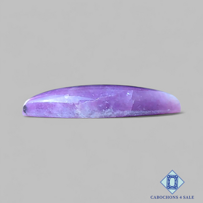 Cabujones de lepidolita marquesa de 25 x 11 x 4 mm