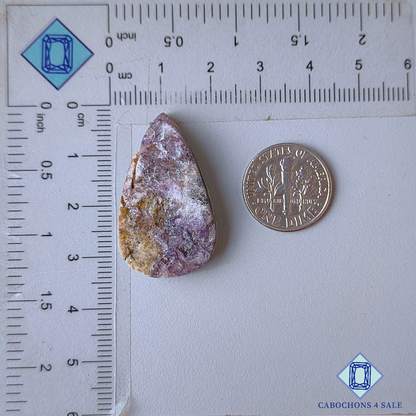 Lepidolite Pear Druzy