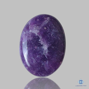 Natural Lepidolite Oval Gemstone Cabochons for sale, Oval 30*22*6mm