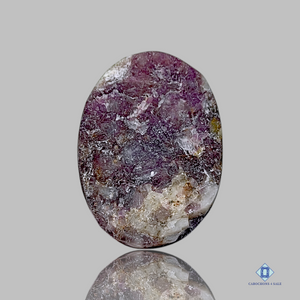 Lepidolite-Oval-Druzy