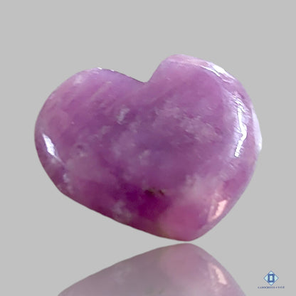 Lepidolite Heart Carvings