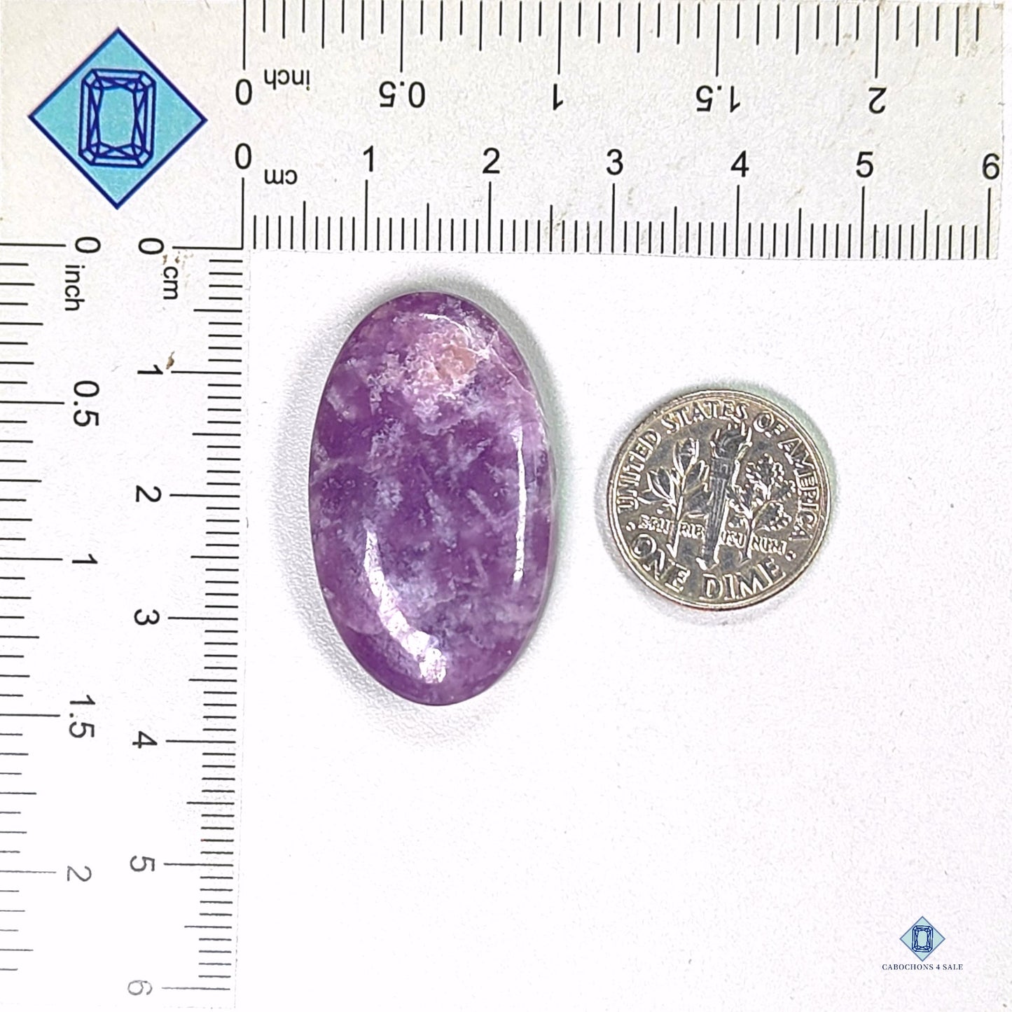 Lepidolite Oval Cabochons