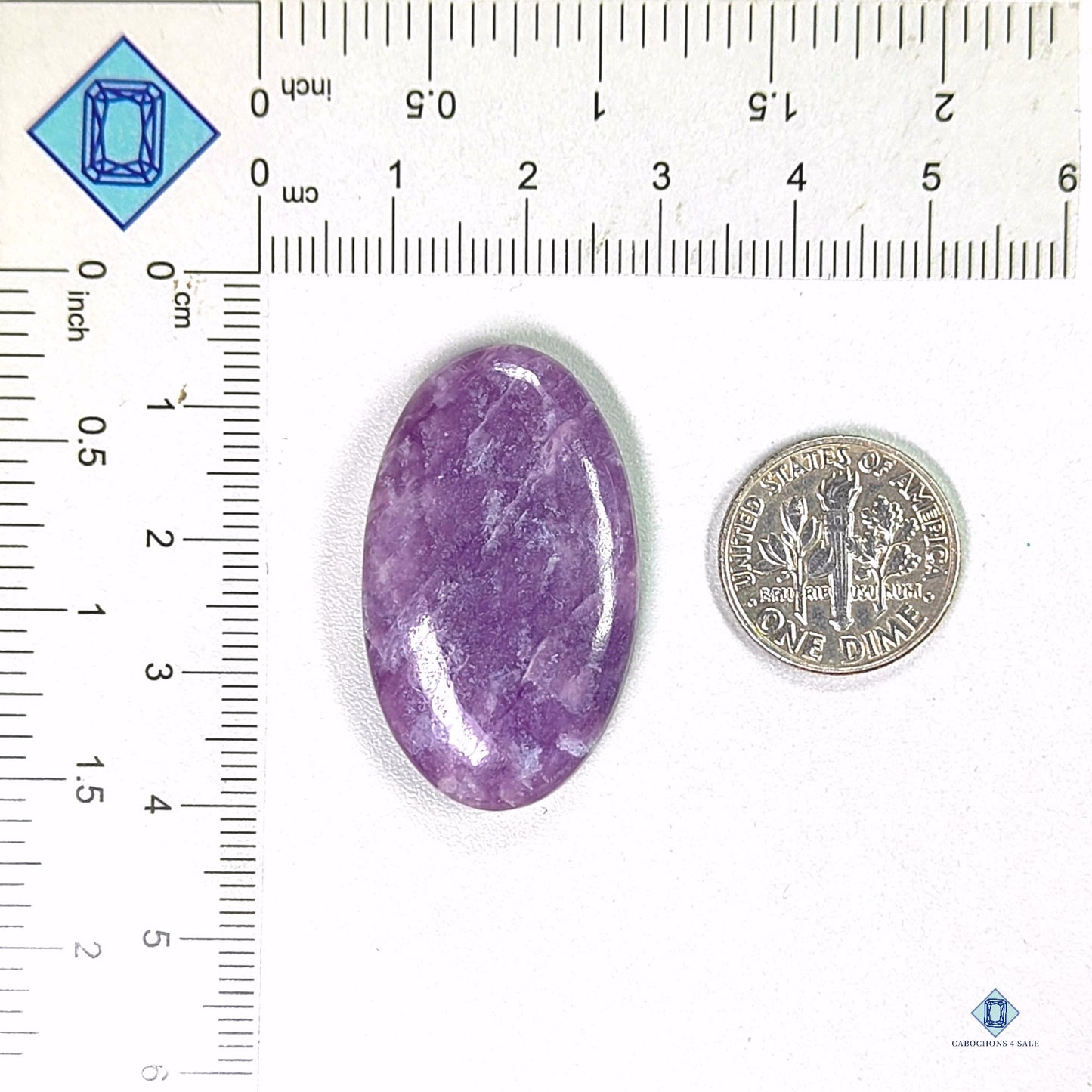 Lepidolite Oval Cabochons