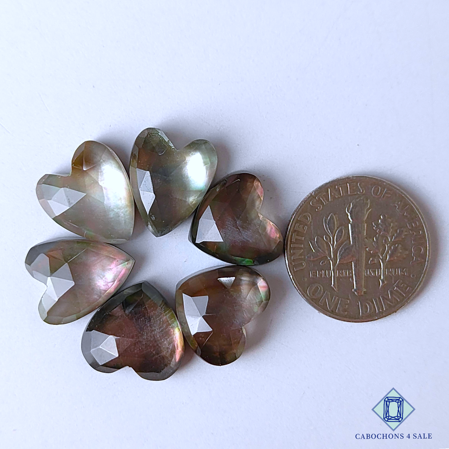 MOP + Crystal Quartz Doublet