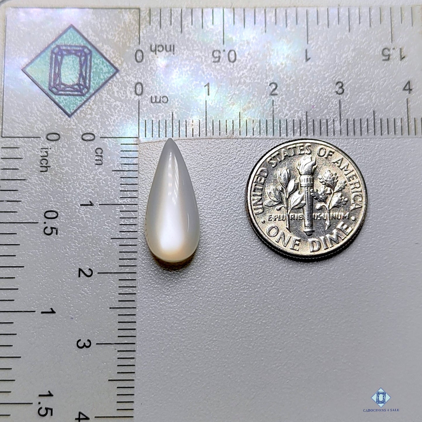 Madras Moonstone Pear Cabochons