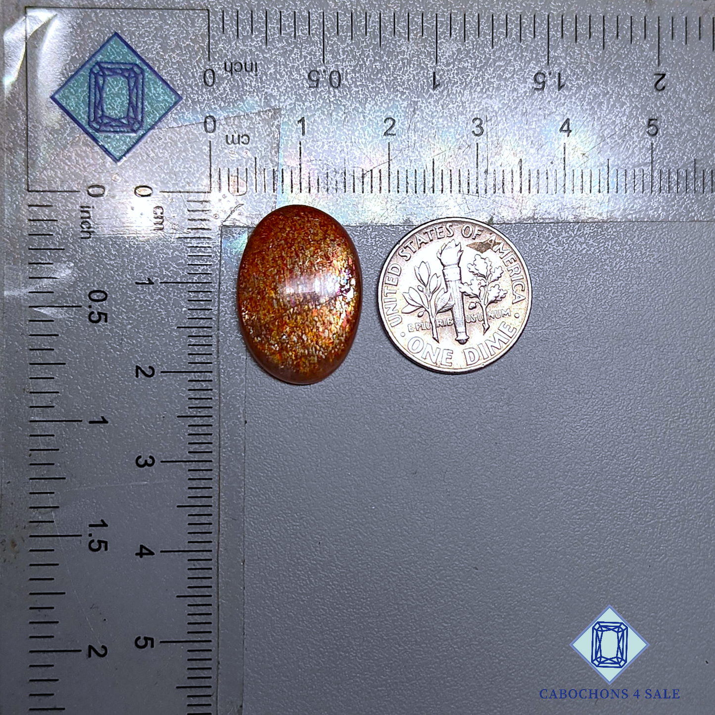 Madras Sunstone Oval Cabochons