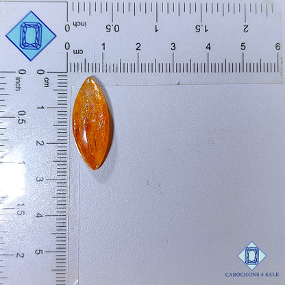 Natural Madras Sunstone Gemstone  Marquise Cabochons 26*10*4mm available for sale